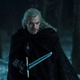Geralt ready to fight a monster.